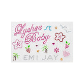 Lychee Baby Rhinestone Sticker Set