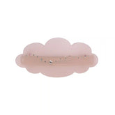 Ponytail Barrette in Pink Cloud