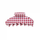 Big Effing Clip in Cherry Gingham