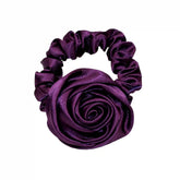 Rosette Scrunchie in Violet