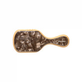 Mini Bamboo Paddle Brush in Toasted Sugar
