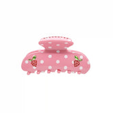 Sweetheart Clip in Lychee Berry Dot