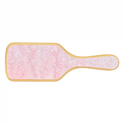 Bamboo Paddle Brush in Pink Sugar