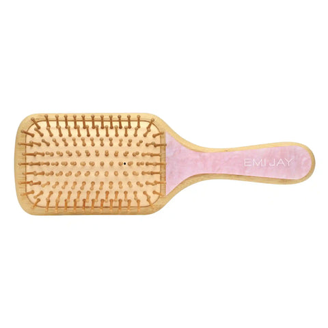 Bamboo Paddle Brush in Pink Sugar