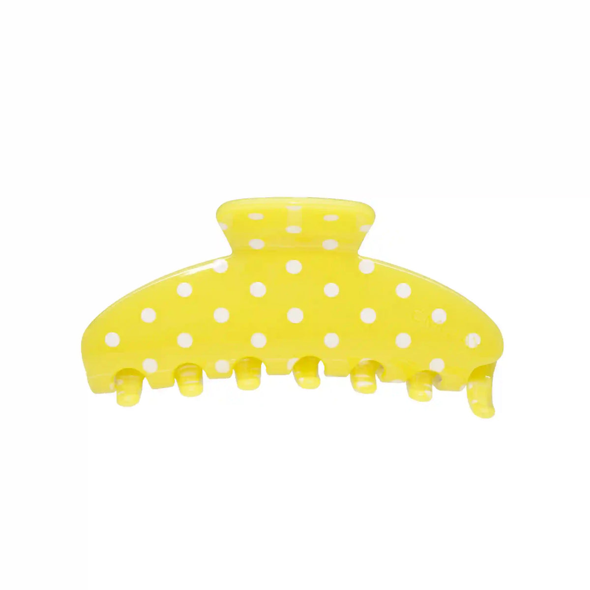 Big Effing Clip in Citrus Polka Dot