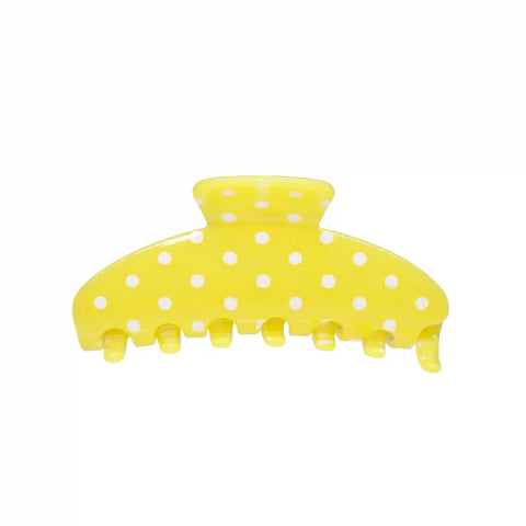 Big Effing Clip in Citrus Polka Dot