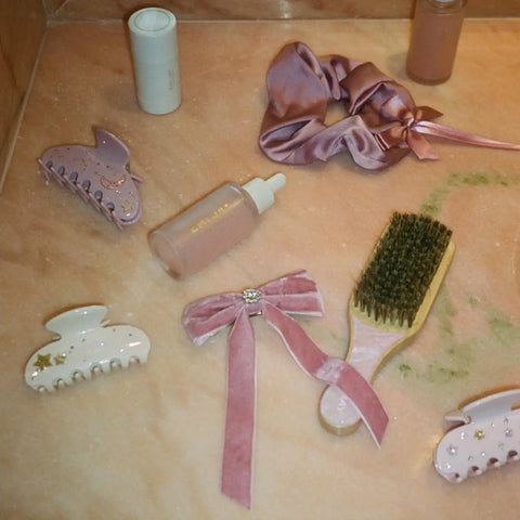 Darling Scrunchie in Rosewood